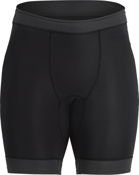 HydroSkin insulated paddling shorts showing the premium nylon/spandex exterior.