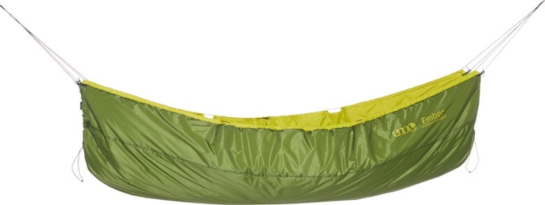 TerraWarm hammock underquilt in use during camping trip