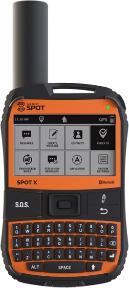 SatellitePro X device with Bluetooth connectivity and GPS tracking