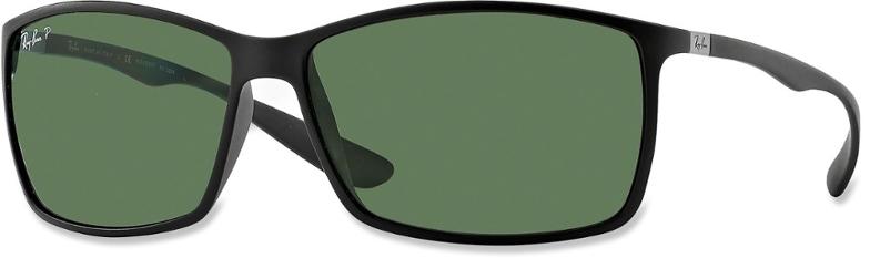 EcoVision Polar Green Polarized Sunglasses on a beach