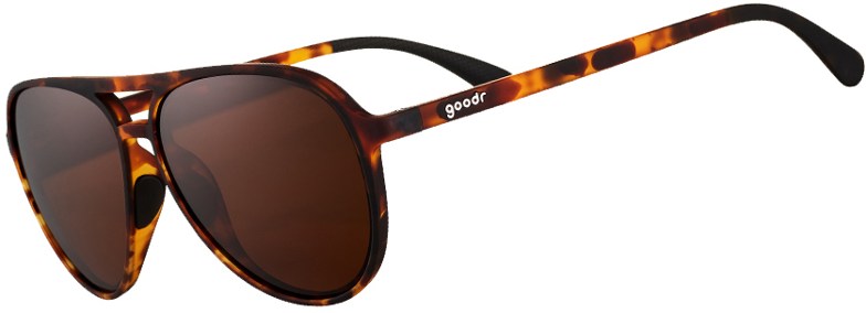 Aviator Pro polarized sunglasses worn by a runner in action, showcasing the sleek design and polarized lenses.