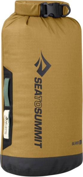 Adventure Ready 8L Waterproof Dry Bag in use during kayaking