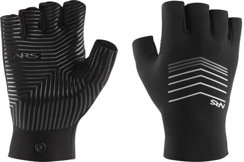 NRS ProGrip Paddling Gloves for Men - showing the silicone palm pattern