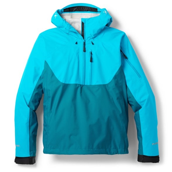 High Tide men's waterproof paddling jacket with adjustable hood and sealed seams for offshore adventures