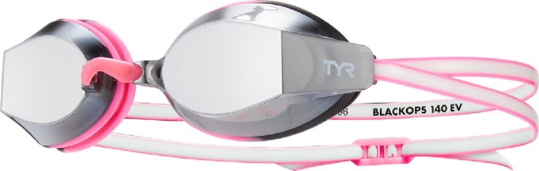 Profile view of Elite Vision Women's Racing Swim Goggles with anti-fog coating.