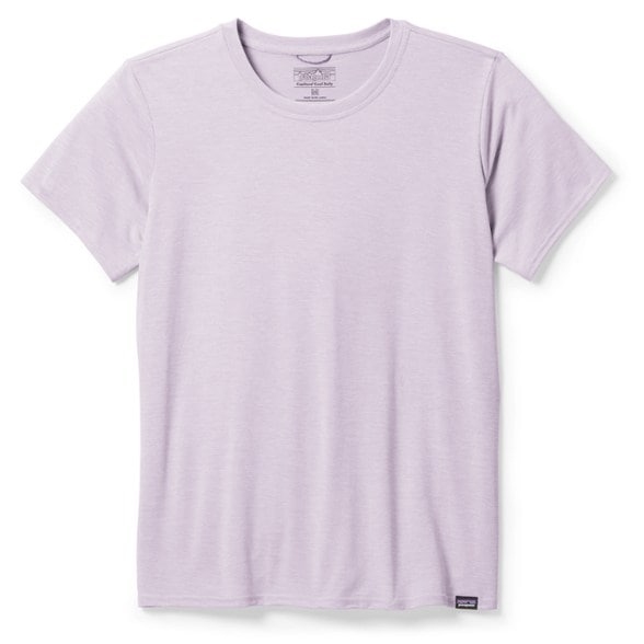 Patagonia Women's Capilene Cool Daily Performance Shirt front view, perfect for running and hiking