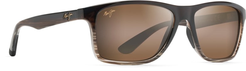 Side view of Onshore polarized sunglasses with grey lenses for fishing